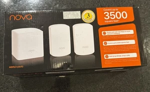 NUEVO* Tenda nova MW5 3PK AC1200 Gigabit Toda la Casa Malla WiFi Inalámbrico Doble Banda - Imagen 1 de 6