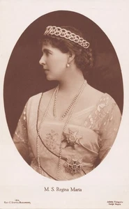 Princess Maria of Romania QUEEN of YUGOSLAVIA - RPPC Postcard ROYALTY #4 - Picture 1 of 2
