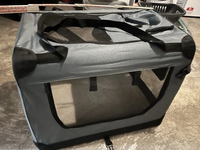 Faltbare Hundetransportbox 64x44x53 cm - Bild 1 von 4