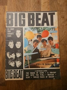 Beatles Big Beat Magazine No.1 1963 - Imagen 1 de 10