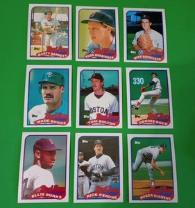 1989 Topps Boston Red Sox Team Set - Bild 1 von 3