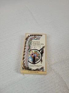 Mazzo di Tarocchi Nativi Americani Ottime Condizioni Carte E Manuale - Foto 1 di 8