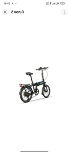 GRUNDIG E-Faltrad 20" Urbanbike (Laufradgröße: 20 Zoll, Rahmenhöhe: 30 cm, Unise - Bild 1 von 3