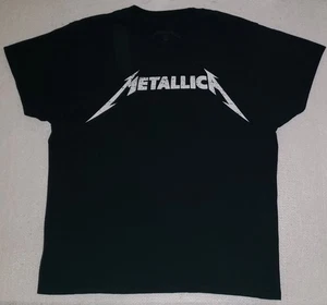 Schwarzes T-Shirt Größe L von Metallic - Bild 1 von 4
