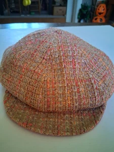 Vintage Liz Claiborne Woven Tweed Wool Hat - Picture 1 of 6