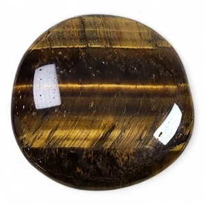 Gold Tiger Eye Polished Smooth Stone South Africa 28.6 grams - Picture 1 of 2