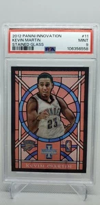2012-13 Panini Innovation Stained Glass Kevin Martin #11 PSA 9 POP 1 - Picture 1 of 2