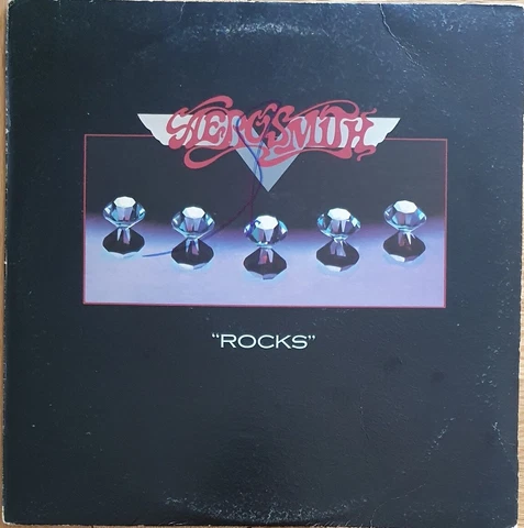 STEVEN TYLER Signed Album Sleeve AEROSMITH Rocks COA Cover