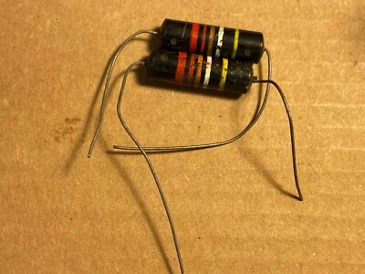 Par de condensadores Sprague Bumble Bee .022 uf 400v 10% NOS PROBADOS .03-.045 uf Foto 1 de 4