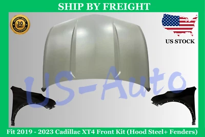 Fit 2019 2020 2021 22 2023 Cadillac XT4 front Kit Hood Steel + Fenders (LH & RH) Foto 1 de 4