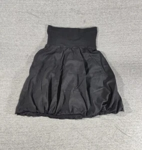 Hard Tail Girls' Black High Waisted Skirt 100% Cotton Medium 10/12 Perform Dance - Picture 1 of 8