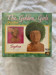Chia Pet The Golden Girls - Sophia Estelle Getty Decorative Planter New In Box
