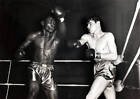 Nigeria's Dick Tiger Stopping Great Britain's Terry Downes 1957 OLD PHOTO