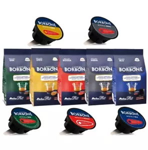 90 Kapseln Caffè Borbone Kit Mesh Modell Dolce Gusto Gold Blau Rot Schwarz - Bild 1 von 7