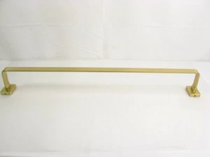 Crate and Barrel CB2 West Elm Copper Towel Rail Rack Bath Bar - Picture 1 of 7