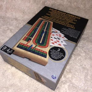 Tablero de cuna plegable de madera maciza Spin master y baraja de cartas - Nuevo - Imagen 1 de 9