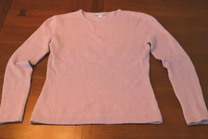 Armand Diradourian NY luxuriöser Damenpullover aus 100 % Kaschmir Lavendel LG EUC - Bild 1 von 6