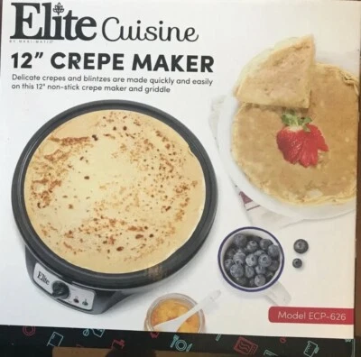Desata obras maestras culinarias con la cocina de élite 12" antiadherente crepeera G Foto 1 de 4