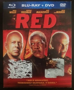 Red (Blu-ray, DVD, 2011) Best Buy Exclusive With Comic Book Bruce Willis  - Picture 1 of 2