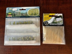 JTT 95543 DAISIES (YELLOW & WHITE) & WOODLAND SCENICS FIELD GRASS FG171 - Picture 1 of 2
