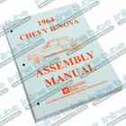 1964 Chevrolet Nova Chevy Ii 2  Factory Assembly Rebuild Instruction Manual Book