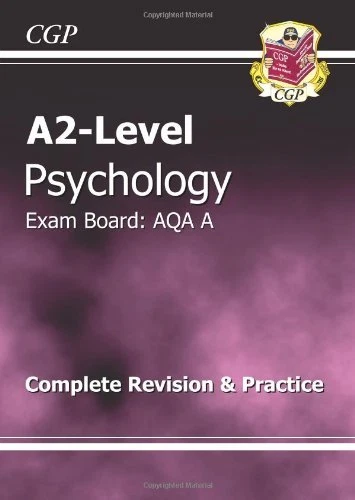 A2-Level Psychology AQA A Complete Revision & Practice-CGP Books - Image 1 of 1