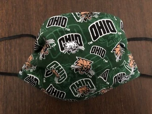 Máscara facial de la Universidad de Ohio. 100 % edredones algodón. Tallas para niños, adolescentes y adultos. - Imagen 1 de 3