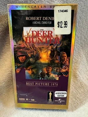 The Deer Hunter (VHS, 1997, 2-Tape Set, Widescreen) Sealed & Watermarked - Image 1 of 4