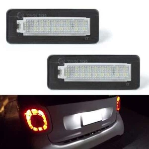Éclairage de plaque d'immatriculation à LED compatible avec Smart Fortwo Coupe C450|Cabriolet A450|98-07 - Photo 1/6