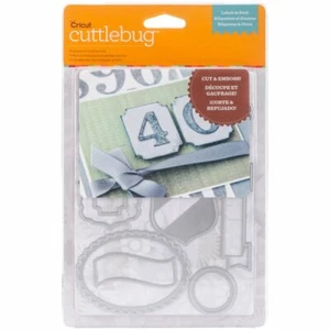 Cricut Cuttlebug Etiketten & solche Stanzformen - 10 Stück - Bild 1 von 2