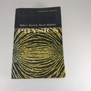 Physics Combined Ed David Halliday Robert Resnick 1966 PB Wiley International Ed - Picture 1 of 12