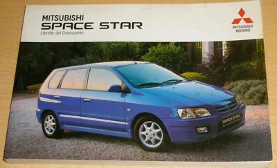 LIBRETTO "USO MANUTENZIONE" MITSUBISHI SPACE STAR,anno 2000 - OTTIMO ORIGINALE - Immagine 1 di 3