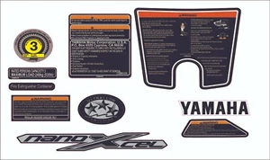 YAMAHA WAVERUNNER FX 2009-2010 Graphics / Decal Warning / Sticker Kit - Picture 1 of 2