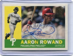 2021 Topps Archives - AARON ROWAND - Fan Favorite Autograph - PHILLIES - Picture 1 of 1