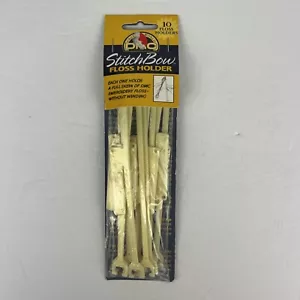 DMC Stitch Bow Floss Holder 10 per Package Holds Full Skein Without Winding New - Picture 1 of 6