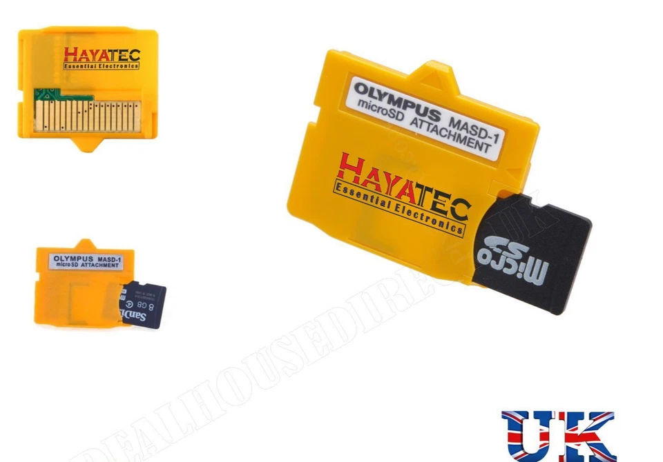 Micro SD to XD Picture Memory Card Adapter Converter For OLYMPUS SDHC SDXC UK - Image 1 of 4