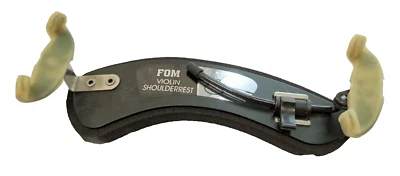 Spalliera Regolabile per Violino 1/2 Tipo Kun Nero Violin Poggia Spalla Fom Foam - Immagine 1 di 4