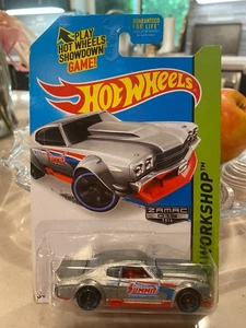 Chevy Chevelle Hot Wheels 2014 #243 HW Workshop #015 ZAMAC '70 - NUEVO - Imagen 1 de 1