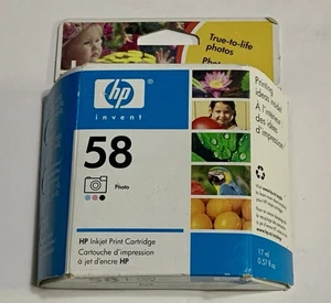 New Genuine HP 58 Photo Ink Cartridge C6658AC - Bild 1 von 5