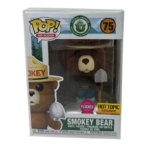 Funko Pop! Vinyl: Ad Icons - Smokey Bear (Flocked) - Hot Topic (Exclusive) - Picture 1 of 3