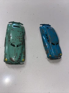 Tin Toy Litho * 2 Japanese Vintage 1940's Style Car - Picture 1 of 4