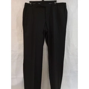 Pantalones de vestir Jack Victor para hombre negros de lana Super 110s talla 34 colección exclusiva - Imagen 1 de 7