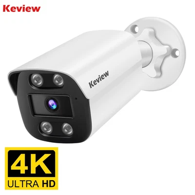 POE 8MP 4K Telecamera Di Sorveglianza Di Sicurezza IP POE Esterna Impermeabile O - Immagine 1 di 4