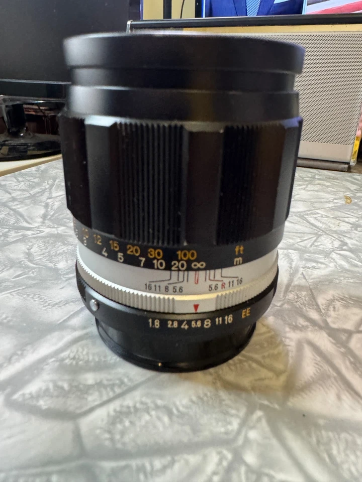 Lente Konica Hexanon AR 85 mm f/1,8 MF (Excelente Estado***) Foto 1 de 4