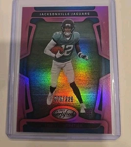 Travis Hunter 2025 Panini Certified Rookie #107 Mirror Pink #’d /225 Jaguars Rc - Bild 1 von 2