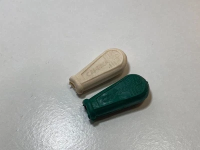 2 cubiertas de palanca de cambios de bicicleta Campagnolo vintage NOS para palanca de cambios de potencia o tubo descendente Foto 1 de 4