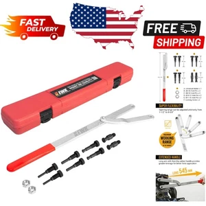 Heavy-Duty Camshaft Pulley & Fan Clutch Tool Set with Extended Handle Design - Picture 1 of 9