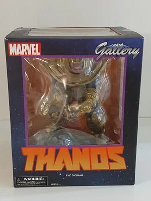Diamond Select Marvel Gallery Diorama 9" Thanos PVC Figure Statue - Boxed (U) - Image 1 of 4