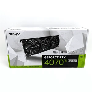 PNY NVIDIA GeForce RTX 4070 Ti SUPER VERTO OC 16GB GDDR6X (VCG4070TS16TFXPB1-O) - Picture 1 of 5