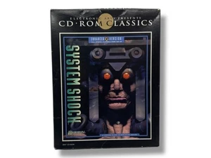 System Shock PC CD ROM CLASSICS 1994 ENHANCED VERSION ORIGIN THIN BOX - Picture 1 of 4